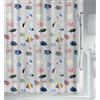 Spirella Tenda da Doccia Spirella PEVA Pesce 180x200cm Multicolore