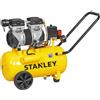 Stanley COMPRESSORE SILENZIATO SENZA OLIO - 24 LITRI 8 BAR - STANLEY