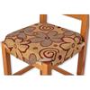 Casatessile Daisy Cuscino Copri Sedia con Alette - Marrone