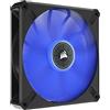 CORSAIR ML ELITE Series, ML140 LED ELITE, 140mm Magnetic Levitation Blue LED Fan with AirGuide, Single Pack