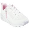 Skechers Street Girls, Sneaker, White Synthetic/Trim, 31 EU