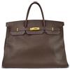 Hermès Pre-Owned - Borsa a mano Birkin 40 1994 - Donna - pelle di vitello - Taglia unica - Marrone