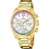 Festina women's white stainless steel watch bracelet Boyfriend CollectionWhite