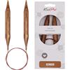 KnitPro Ferri circolari fissi Ginger - 120 cm x 15 mm
