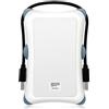 Silicon Power Armor A30 2TB | Disco Rigido Esterno Antiurto da 2.5, USB 3.2 Gen 1, Grado Militare MIL-STD-810G - Bianco/Grigio