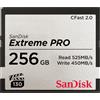 SanDisk SanDisk Extreme Pro - Scheda di memoria flash - 256 GB - CFast 2.0 SDCFSP-256G-G46D