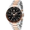 MASERATI Orologio Uomo, Collezione SFIDA, in Acciaio, PVD Oro rosa - R8873640009