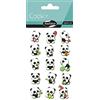 Maildor Adesivi Cooky, Panda, Carta, Assortiti, 15 unità