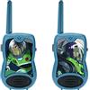 Lexibook, Buzz Lightyear, Talkie-Walkies 200m, Gioco di comunicazione per bambini, 2 canali di comunicazione, Clip cintura, a pile, Grigio, TW12LY