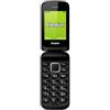 Energizer ENERGY E20 - Cellulare sbloccato 2G - Tastiera EU - Spine EU/US/UK/IN (Display : 2, 40" - 32 Mo - Doppia SIM) Nero