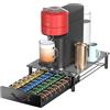 HFHOME Portacapsule in metallo per 36 capsule Nespresso Vertuo e 36 cialde Dolce Gusto, HFHOME Nespresso Vertuoline, cassetto organizer per macchina da caffè