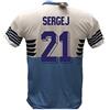 Xamic Maglia Calcio Lazio Sergej Milinkovic-Savic 21 Replica Autorizzata 2018-2019 Bambino (Taglie 6 8 10 12) Adulto (S M L XL) - Sergej Milinković-Savić (6 Anni)