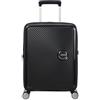 American Tourister Soundbox - Spinner S Extended Handgeck, 55 cm, 35.5/41 L, Nero (Bass Black)
