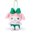 Sanrio Porta mascotte Sanrio My Melody colore peluche Tokimeki Pushing Goods verde