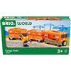 BRIO World - Treno Merci, Accessorio Pista Trenino, Set Costruzioni in Legno, Compatibile con Tutti i Prodotti BRIO, Giocattolo per Bambini 3+ Anni