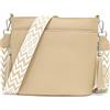 Gladdon Piccola pochette da donna con tracolla staccabile in morbida