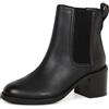 Clarks Top Chamberly, Anfibi Donna, Pelle Nera, 40.5 EU
