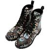 DOGO Women Vegan Leather Black Long Boots - Are You Lost Design