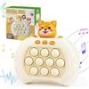 MXTIMWAN Pop It Elettronico Toy,MXTIMWAN Popit Elettrico,Digipop Gioco,Quick Push Fidget Toys,Gioco di Spinta Veloce per Adulti,Giocattolo di Spinta Veloce con Luci,Fidget Unico con Bolle Pop