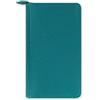 Filofax Organizer Personal Compact Zip Saffiano - Acquamarina