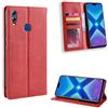 Jielangxin Cover per Huawei Honor View 10 Lite,Custodia in Pelle Custodia per Huawei Honor View 10 Lite JSN-AL00 JSN-AL00a JSN-TL00 JSN-L21 Custodia Case Cover Red