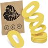 MySweetStitch - 10 x Dexcom G6 cerotti sensore, Overpatch Ø 70 x 55mm, cerotto impermeabile, traspirante, delicato sulla pelle, Giallo
