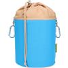 trendfinding Sacchetto per mollette in tela con 2 moschettoni per 200 mollette, extra grande e stabile, blu sabbia