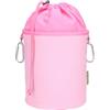 trendfinding Sacchetto per mollette in tela con 2 moschettoni per 200 mollette, extra grande e stabile, rosa, 12464-CAP