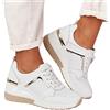 MJGkhiy Sneakers Donna Platform Offerta Tennis Scarpe da Camminare Slip on Sneakers Dimagranti Sportive Basculanti Leggere Scarpe da Corsa Estive Scarpe Basculanti Donna Dimagrante