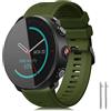 TOPsic Cinturino Polar Vantage M2 Braccialetto, 22mm Silicone Ricambio Bracciale Sportiva Cinturino per Polar Vantage M, Vantage M2, Grit X, Grit X PRO, Grit X PRO Titan, Vantage V2 Shift