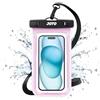 JOTO Custodia Impermeabile Smartphone[30M/IPX8], Cover Subacquea per iPhone 17/16/15/14/13/12/11 Air Pro Max Mini XR XS SE, Galaxy A05s/A25/A55/A34/A15, Xiaomi Redmi 12/Note 13 Pro Fino a 7,01 Pezzi