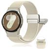 YuiYuKa Cinturino Nylon Magnetico Un Clic per Samsung Galaxy Watch 7 6 5 4 FE 40mm 44mm/Watch 6 Classic 47mm 43mm/5 Pro 45mm/4 Classic 46mm 42mm Uomo/Donna,Cinturino Sportivo 20mm per Galaxy Watch 7 FE 6 5 4