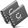 CELLONIC 2x Batteria compatibile con Kodak Easyshare M125, M215, KLIC-7006