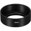 PATIKIL 43mm Paraluce Superficie Opaca Standard Antiriflesso Interno Nero | per Obiettivo Fotocamera