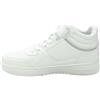 Champion RD18 W Mid Sneakers Donna Scarpe, Triplo Bianco (WW002), 42.5 EU