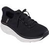 Skechers D'lux Walker 2.0 Movimento del brivido, Scarpe da Ginnastica Donna, Nero, 39.5 EU
