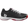 Wilson Rush PRO, Tennis Shoe, Black Red/White, 30 2/3 EU