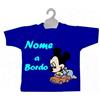 ATELIER DEL RICAMO Mini T-Shirt Bimbo A Bordo-Rosso