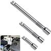 Rierousy 3pcs Prolunghe per Cricchetto 1/2'' Prolunga inserti per avvitatore， set chiavi a cricchetto adattatore chiave cricchetto