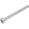 SECCARO Vite cilindrica M2,5 x 40 mm, acciaio inox V2A A2, DIN 912 / ISO 4762, esagono interno, filettatura piena, 20 pezzi