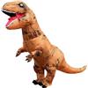 IRETG - Costume da dinosauro, da T-rex, per adulti, costume gonfiabile per Halloween, travestimento, per insegnanti, feste a scuola