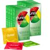 Durex Tropical Preservativi Aromatizzati alla Frutta (53 mm) Gusto: Banana, Mela, Fragola e Arancia - 48 Profilattici (2 confezioni da 24pz), Vestibilità Aderente