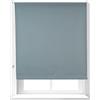 Relaxdays Tenda a Rullo Oscurante, Tenda Termica, Catenella Laterale, senza Fori, Varie Misure, Grigio