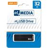 Verbatim Pen Drive 32GB Verbatim MyMedia USB Drive connettore USB 2.0 Nero [69262]