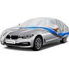 Holthly Telo Copriauto da Esterno, Holthly 10 Strati Telo Copri Auto Felpato 100% Impermeabile, Copertura Auto Adatta per Berlina Audi A8, Mercedes S Class, BMW 7 Serie, Porsche Panamera,ecc. 3XXL