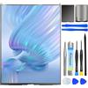 NB+ Sostituzione LCD Per iPad 7 2019 8 2020 9 2021 10.2 pollice Display LCD Unità Pannello frontale Nero No Touch Screen con Strumenti