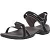 Teva Verra, Sandali Escursionismo Donna, Schwarz Schwarz Black, 43 EU
