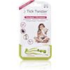 Tick Twister Tire Zecca per Cane, Gatto e Umano (Set di 3 - Verde) - Rimozione semplice, veloce e senza dolore - Pinza per zecche per tutte le taglie - Made in France