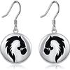 YAFEINI Orecchini a Cavallo per Ragazze Orecchini a Cavallo in Argento Sterling 925 Gioielli Regalo per Donna (ragazza cavallo)