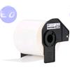 BROTHER COMPATIBILE BROTHER ROTOLO da 260 ETICHETTE per BADGE NERO su BIANCO 60mm x 86m QL-700,600,800,820,1050,1100 - DK-11234